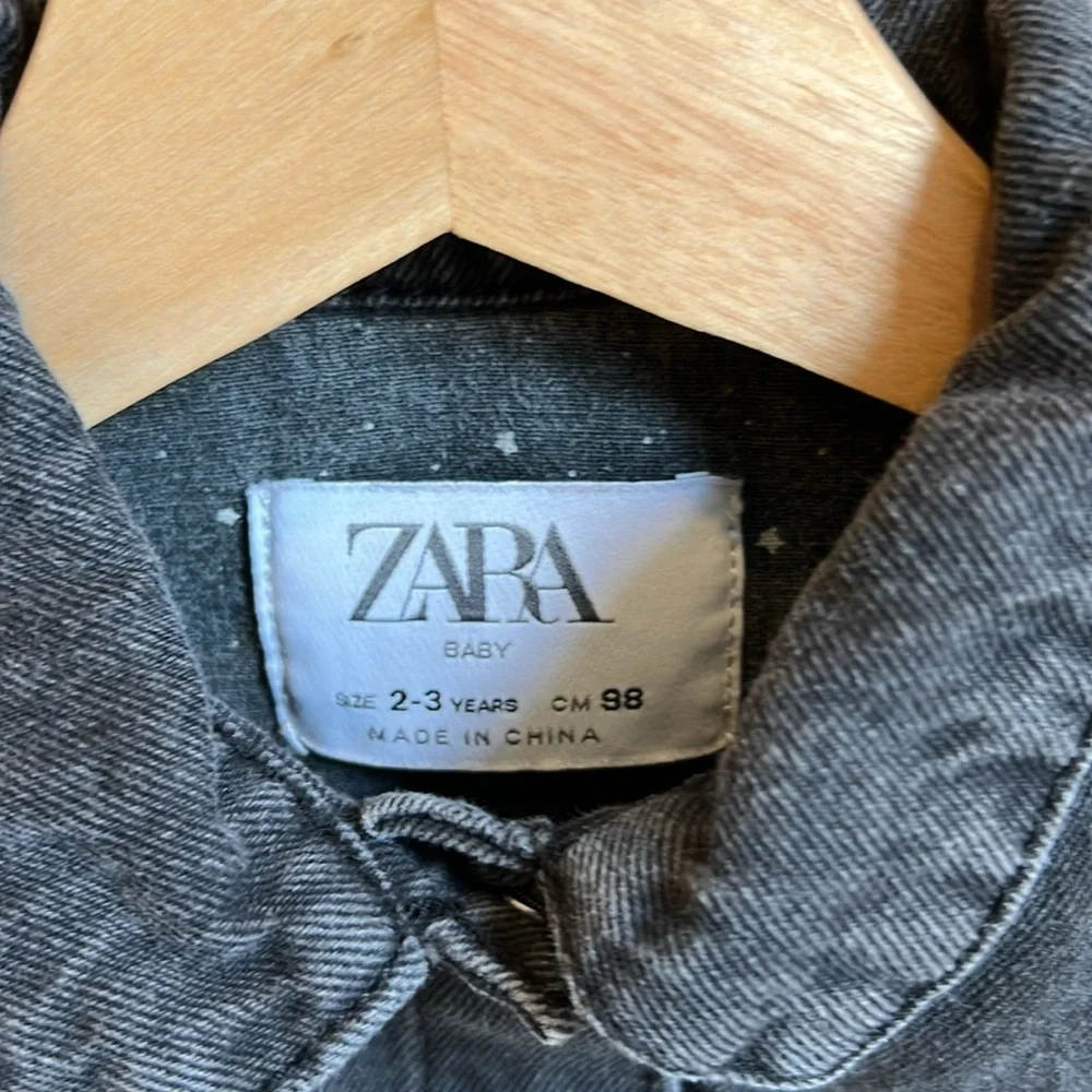 Zara Baby Dark Gray Denim Jacket